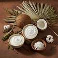 Bol d'huile de coco centré – Herboriste Prophétique